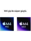 Apple MacBook Pro M4 Pro 24GB 512GB SSD macOS 14" Taşınabilir Bilgisayar Uzay Siyahı MX2H3TU/A