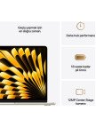 Apple MacBook Air M4 16GB 512GB SSD macOS 13" Taşınabilir Bilgisayar Yıldız Işığı MW103TU/A