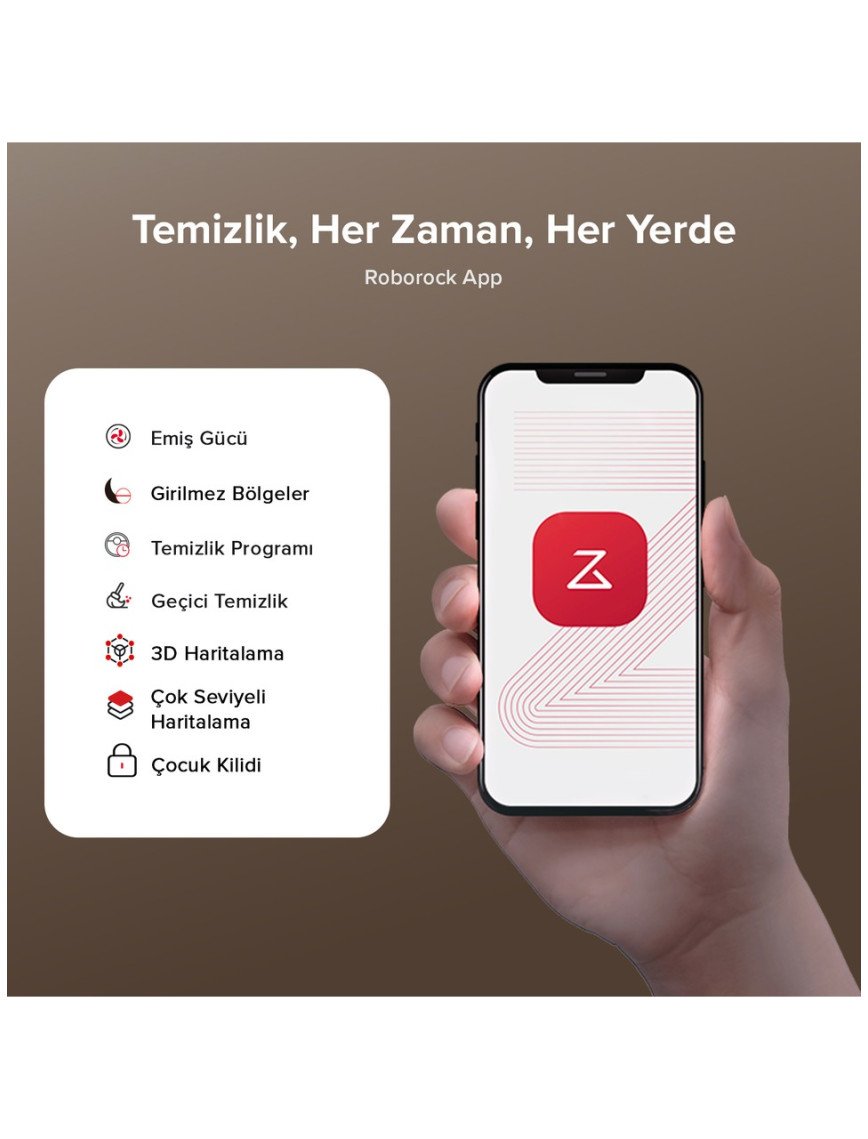 Roborock Q8 Max Pro Plus Akıllı Robot Süpürge Beyaz